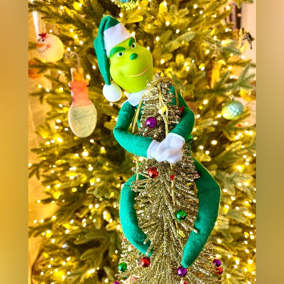 Grinch Elf on the shelf ! Green or red - Picture 1 of 2